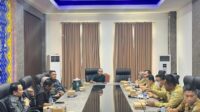 DPRD Bolmong saat melaksanakan dua agenda rapat bersama Pemda